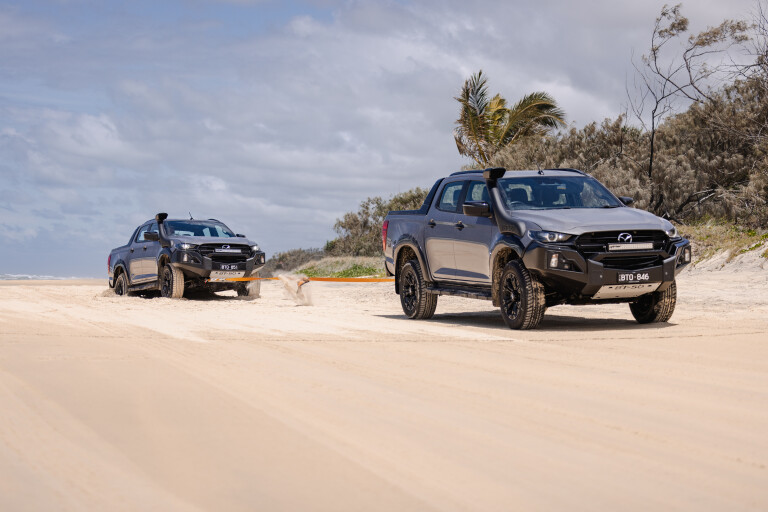4 X 4 Australia Reviews 2022 2022 Mazda BT 50 Thunder On Fraser Island 41